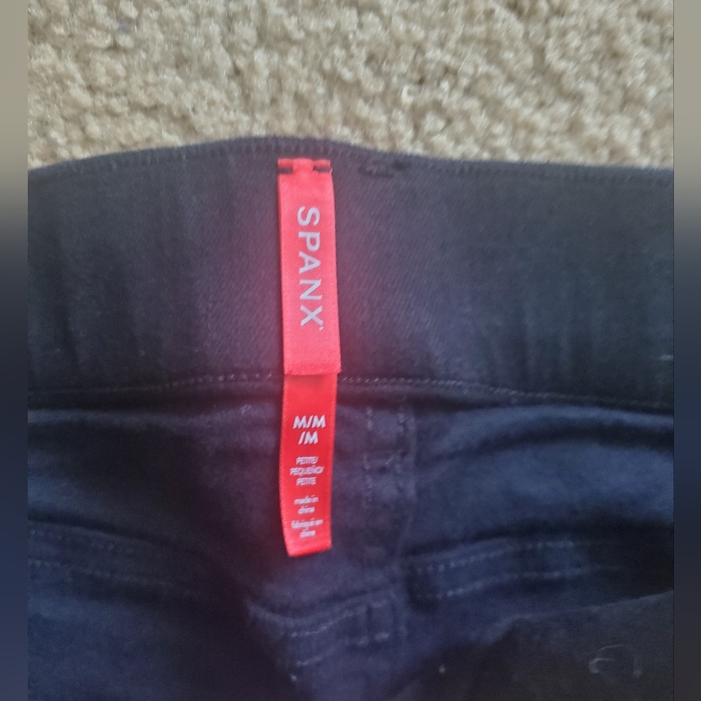 Spanx Black Jean Leggings
